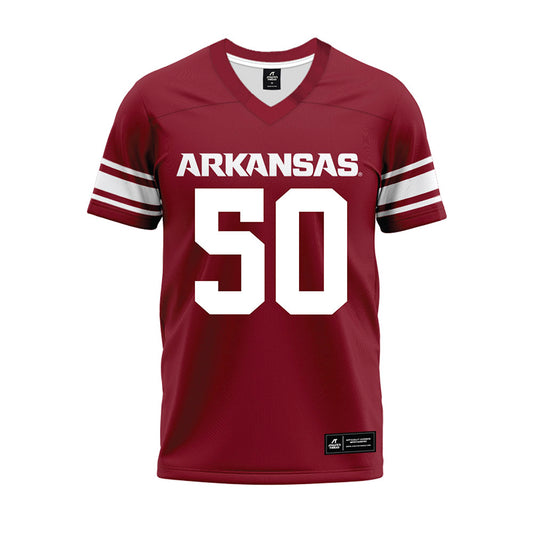 Arkansas - NCAA Football : Kobe Branham - Cardinal Premium Football Jersey