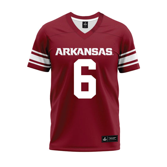 Arkansas - NCAA Football : Khmori House - Cardinal Premium Football Jersey-0