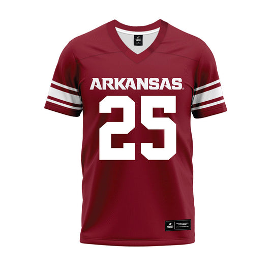 Arkansas - NCAA Football : Markeylin Batton - Cardinal Premium Football Jersey-0
