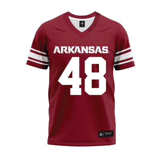 Arkansas - NCAA Football : Joseph Whitt - Cardinal Premium Football Jersey-0