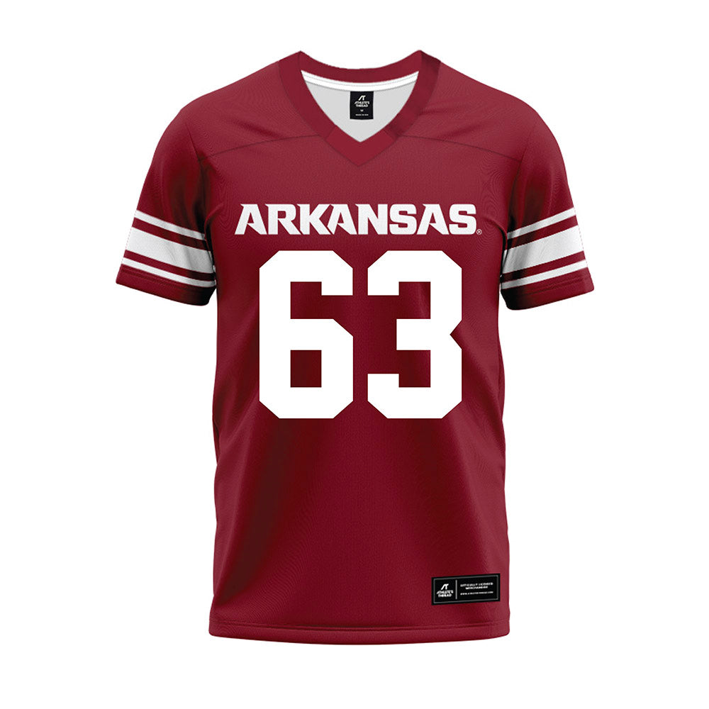Arkansas - NCAA Football : Hugh Smith - Cardinal Premium Football Jersey-0