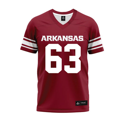 Arkansas - NCAA Football : Hugh Smith - Cardinal Premium Football Jersey-0