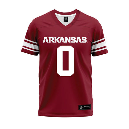 Arkansas - NCAA Football : Braylen Russell - Cardinal Premium Football Jersey-0