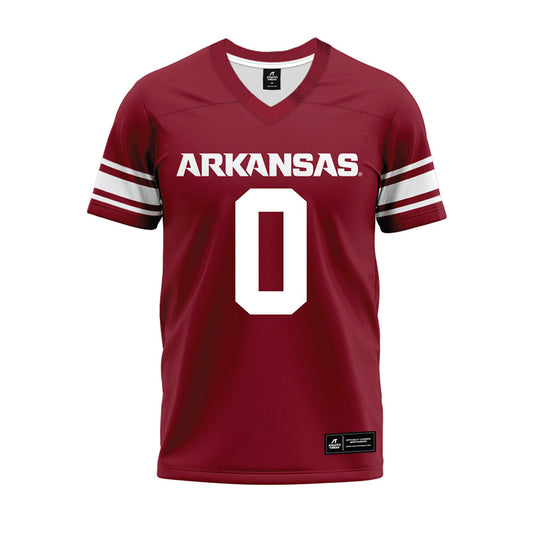 Arkansas - NCAA Football : Braylen Russell - Cardinal Premium Football Jersey-0
