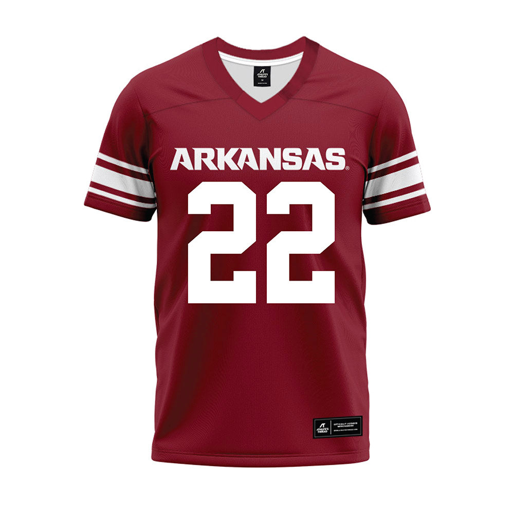 Arkansas - NCAA Football : Tj HODGES - Cardinal Premium Football Jersey-0