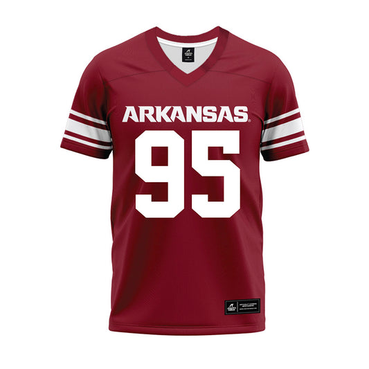 Arkansas - NCAA Football : Anthony Kennedy jr - Cardinal Premium Football Jersey-0