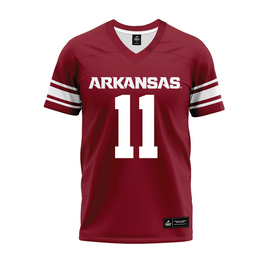 Arkansas - NCAA Football : Jamonta Waller - Cardinal Premium Football Jersey-0
