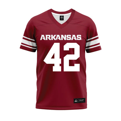 Arkansas - NCAA Football : Ben Bogle - Cardinal Premium Football Jersey-0