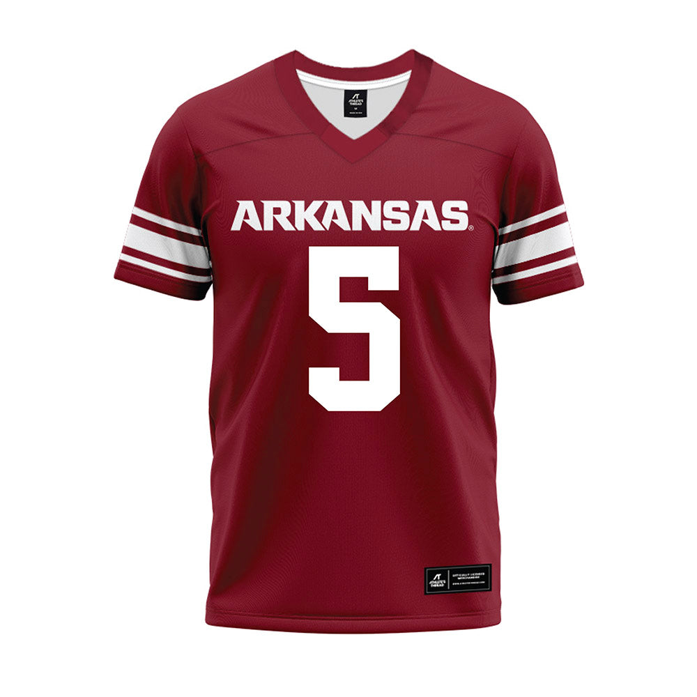 Arkansas - NCAA Football : Sutton Smith - Cardinal Premium Football Jersey-0