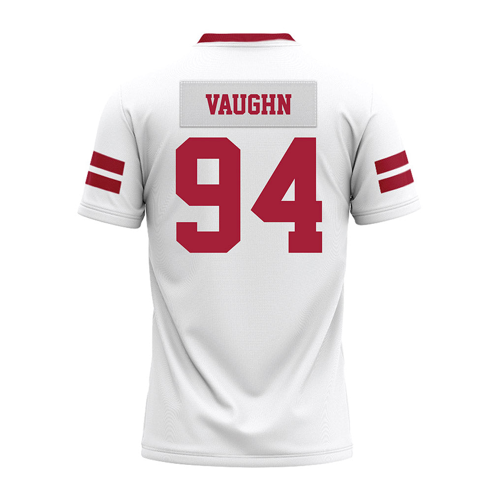 Arkansas - NCAA Football : Reginald Vaughn - White Premium Football Jersey-1