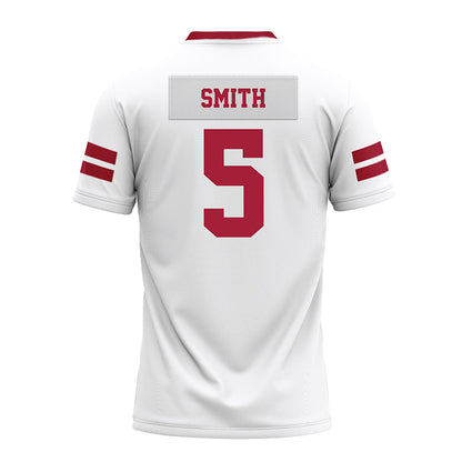 Arkansas - NCAA Football : Sutton Smith - White Premium Football Jersey-1