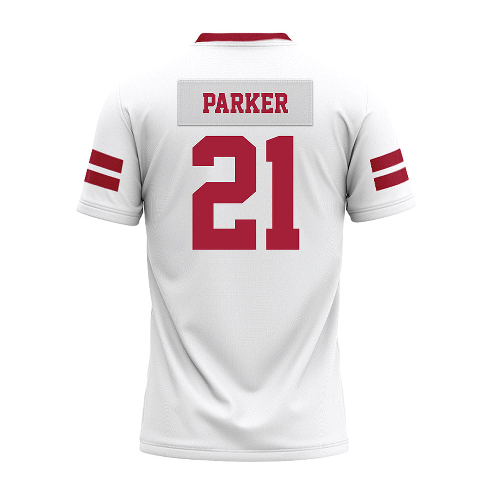 Arkansas - NCAA Football : Jasper Parker - White Premium Football Jersey-1