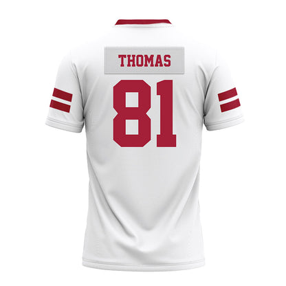 Arkansas - NCAA Football : Dai'Shaun Thomas - White Premium Football Jersey-1