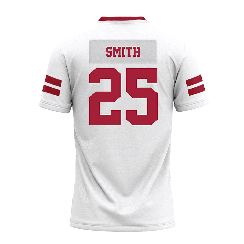 Arkansas - NCAA Football : Ja’Quavion Smith - White Premium Football Jersey-1