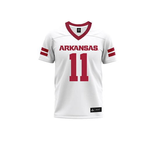 Arkansas - NCAA Football : Jamonta Waller - White Premium Football Jersey-0
