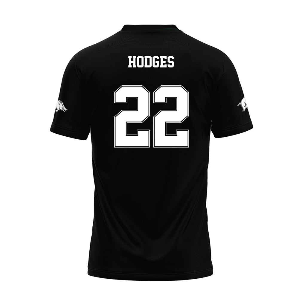 Arkansas - NCAA Football : Tj HODGES - Black Premium Football Jersey-1