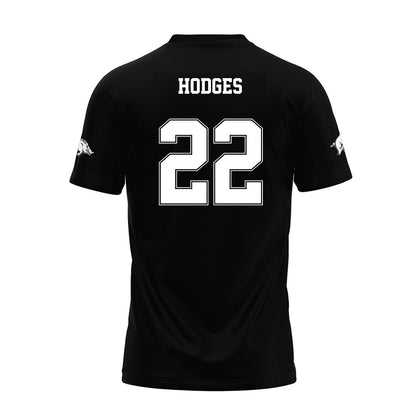 Arkansas - NCAA Football : Tj HODGES - Black Premium Football Jersey-1