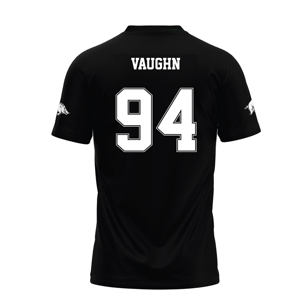 Arkansas - NCAA Football : Reginald Vaughn - Black Premium Football Jersey-1