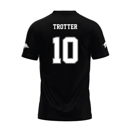 Arkansas - NCAA Football : Cade Trotter - Black Premium Football Jersey-1