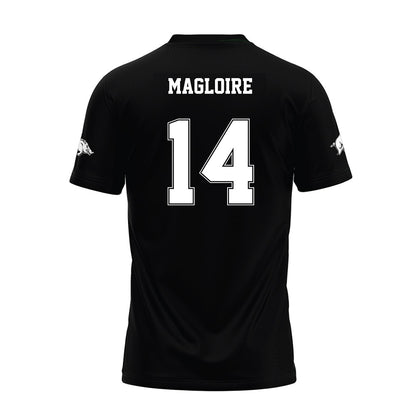 Arkansas - NCAA Football : Kyeaure Magloire - Black Premium Football Jersey-1