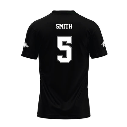 Arkansas - NCAA Football : Sutton Smith - Black Premium Football Jersey-1