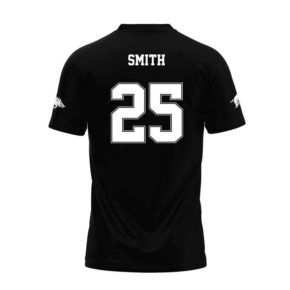 Arkansas - NCAA Football : Ja’Quavion Smith - Black Premium Football Jersey-1