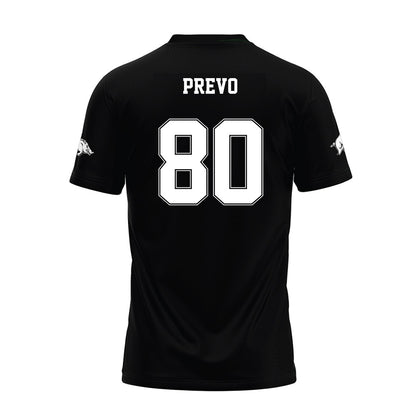 Arkansas - NCAA Football : Dequane Prevo - Black Premium Football Jersey-1