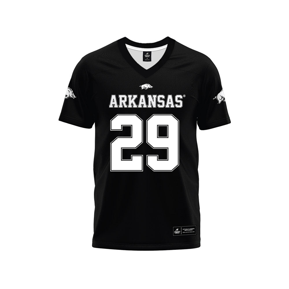Arkansas - NCAA Football : Brandon Ford - Black Premium Football Jersey-0