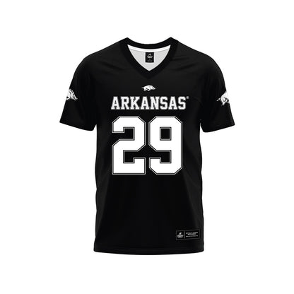 Arkansas - NCAA Football : Brandon Ford - Black Premium Football Jersey-0