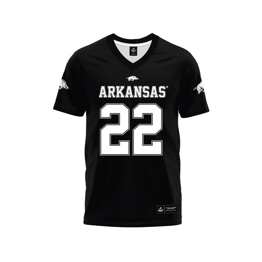 Arkansas - NCAA Football : Tj HODGES - Black Premium Football Jersey-0