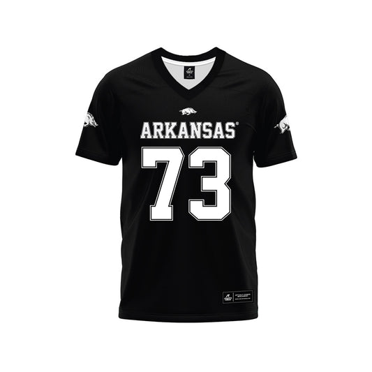 Arkansas - NCAA Football : Brooks Edmonson - Black Premium Football Jersey