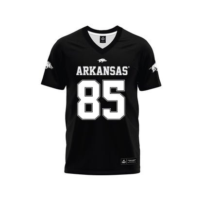 Arkansas - NCAA Football : Ty Lockwood - Black Premium Football Jersey-0
