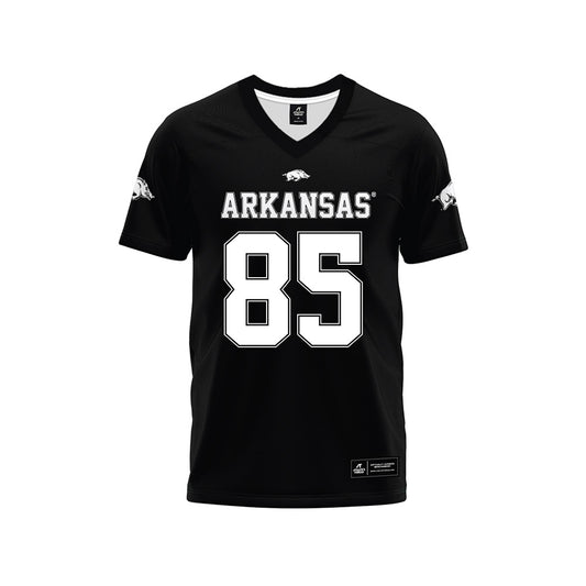 Arkansas - NCAA Football : Ty Lockwood - Black Premium Football Jersey-0