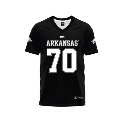 Arkansas - NCAA Football : Dan Grein - Black Premium Football Jersey-0
