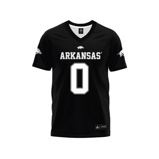 Arkansas - NCAA Football : Hunter Osborne - Black Premium Football Jersey-0