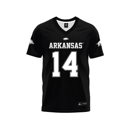 Arkansas - NCAA Football : Kyeaure Magloire - Black Premium Football Jersey-0