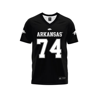 Arkansas - NCAA Football : Terence Roberson - Black Premium Football Jersey-0