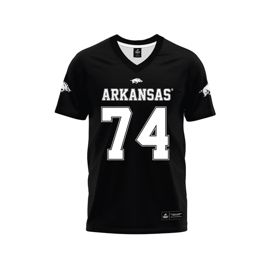Arkansas - NCAA Football : Terence Roberson - Black Premium Football Jersey-0