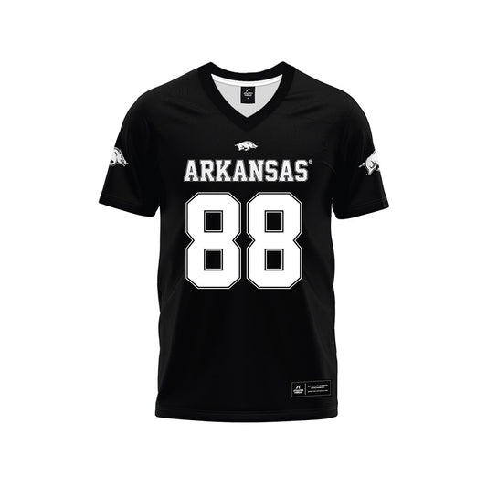 Arkansas - NCAA Football : Xadavien Sims - Black Premium Football Jersey-0