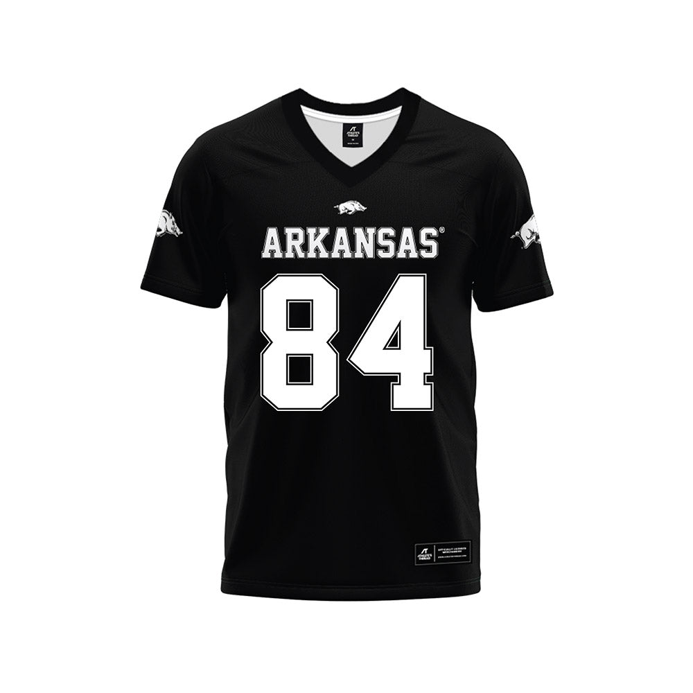 Arkansas - NCAA Football : Ismael Cisse - Black Premium Football Jersey-0