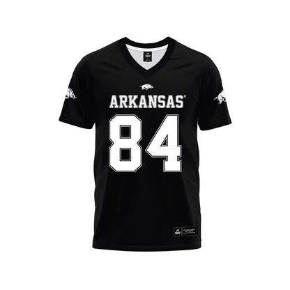 Arkansas - NCAA Football : Ismael Cisse - Black Premium Football Jersey-0