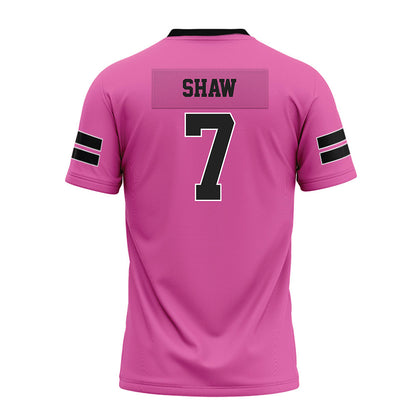 Arkansas - NCAA Football : Bradley Shaw - Pink Premium Football Jersey-1