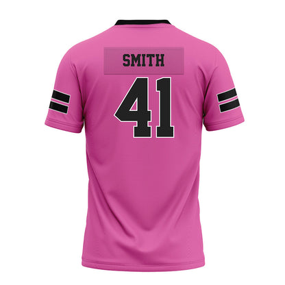 Arkansas - NCAA Football : Connor Smith - Pink Premium Football Jersey-1
