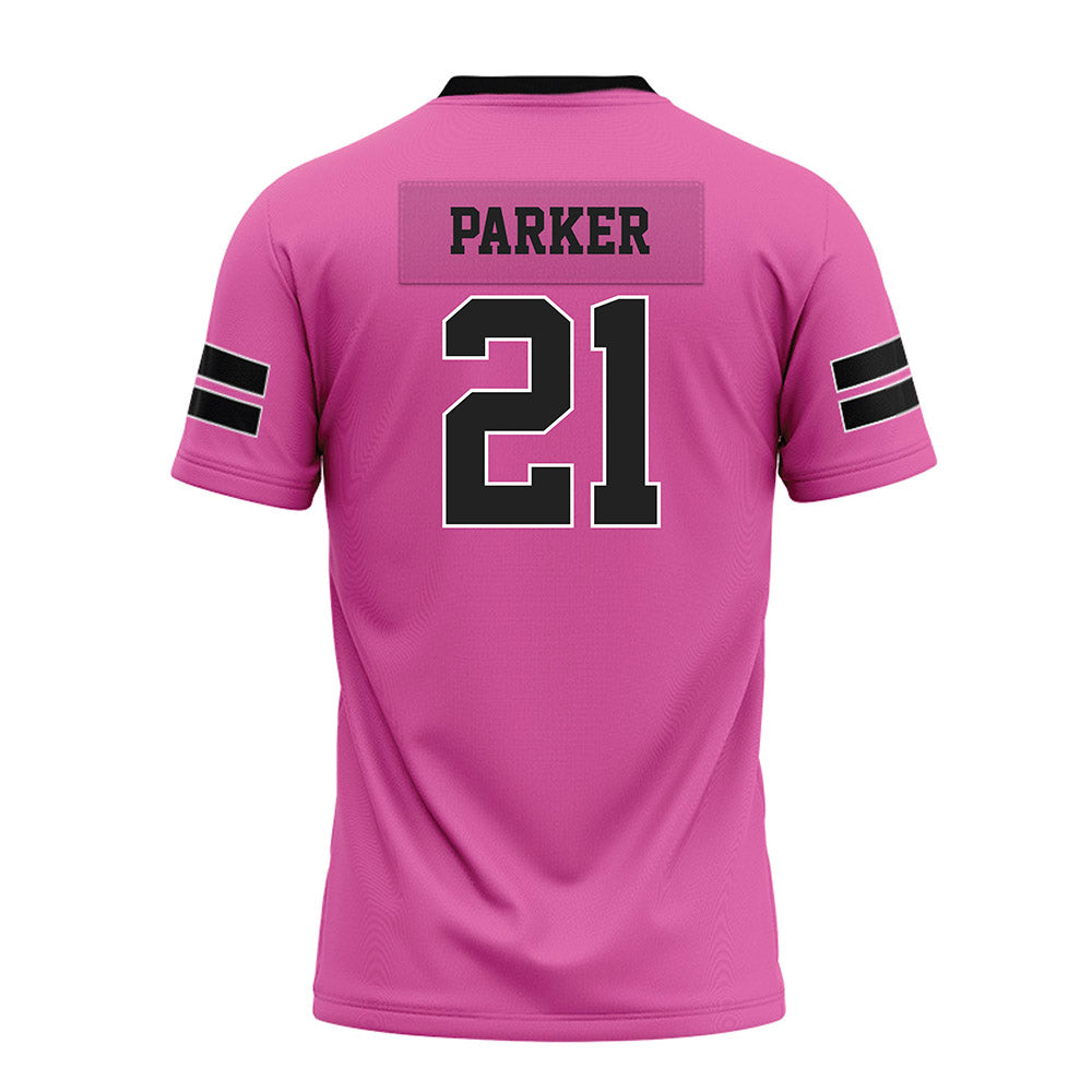 Arkansas - NCAA Football : Jasper Parker - Pink Premium Football Jersey-1
