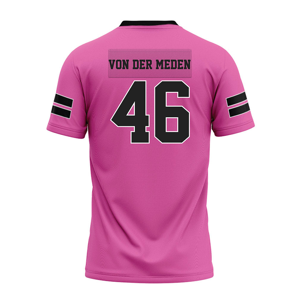 Arkansas - NCAA Football : Charlie von der Meden - Pink Premium Football Jersey