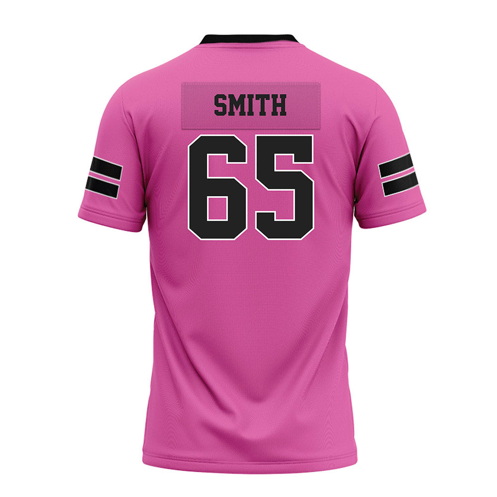 Arkansas - NCAA Football : Aaron Smith - Pink Premium Football Jersey