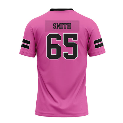 Arkansas - NCAA Football : Aaron Smith - Pink Premium Football Jersey