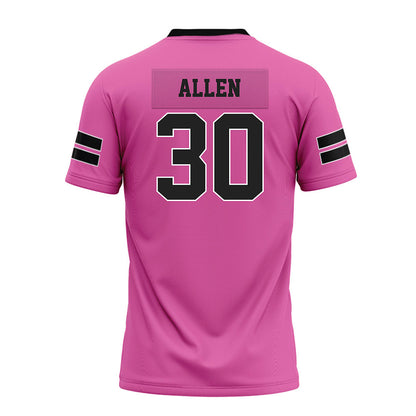 Arkansas - NCAA Football : J’Lynn Allen - Pink Premium Football Jersey-1