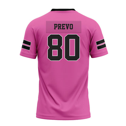 Arkansas - NCAA Football : Dequane Prevo - Pink Premium Football Jersey-1