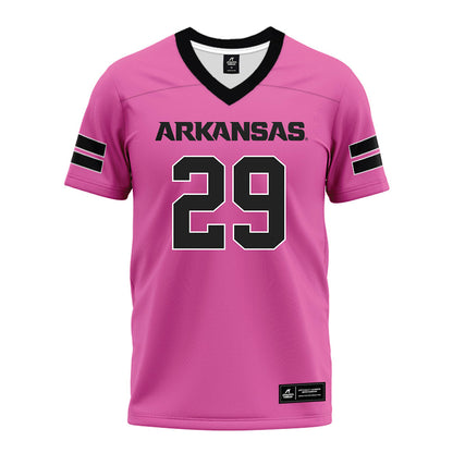Arkansas - NCAA Football : Brandon Ford - Pink Premium Football Jersey-0